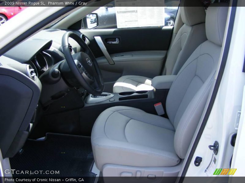 Phantom White / Gray 2009 Nissan Rogue SL