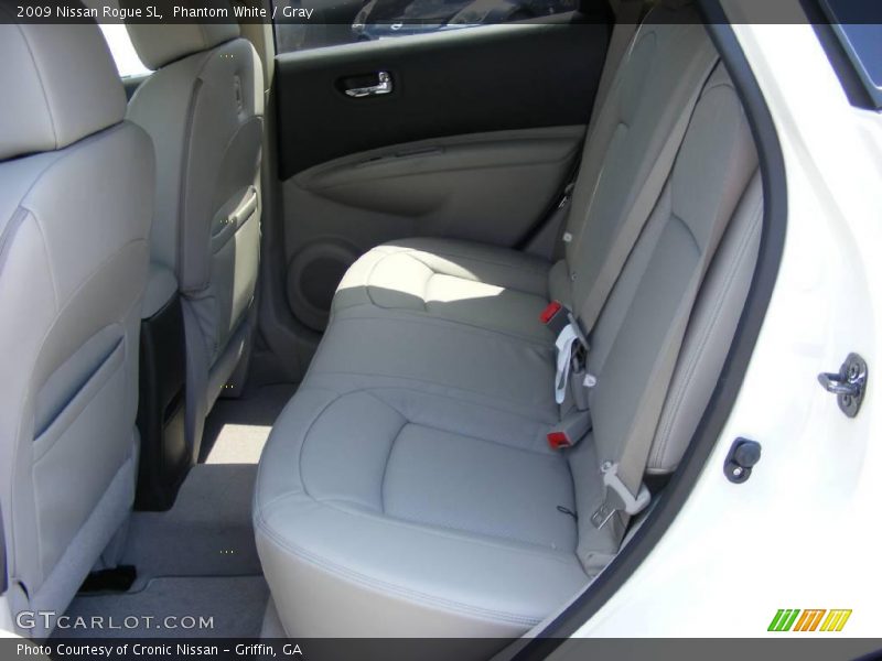 Phantom White / Gray 2009 Nissan Rogue SL