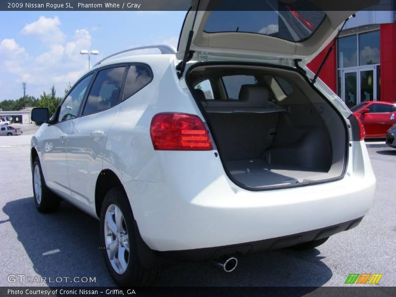 Phantom White / Gray 2009 Nissan Rogue SL