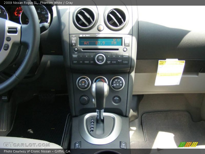 Phantom White / Gray 2009 Nissan Rogue SL