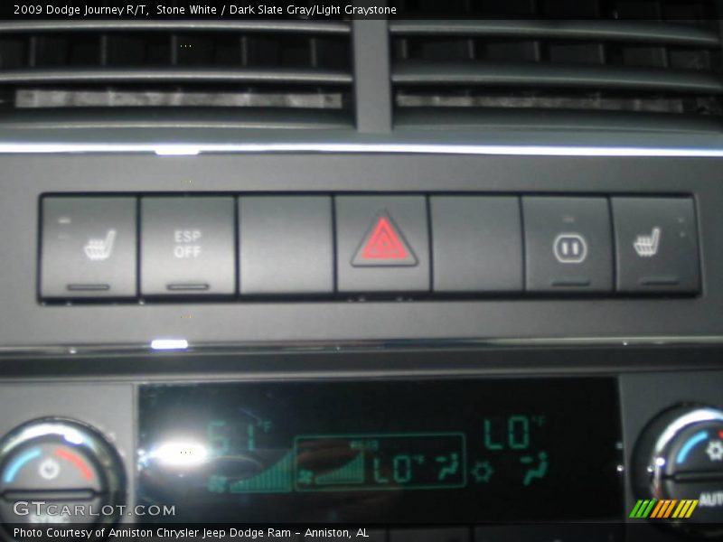 Stone White / Dark Slate Gray/Light Graystone 2009 Dodge Journey R/T