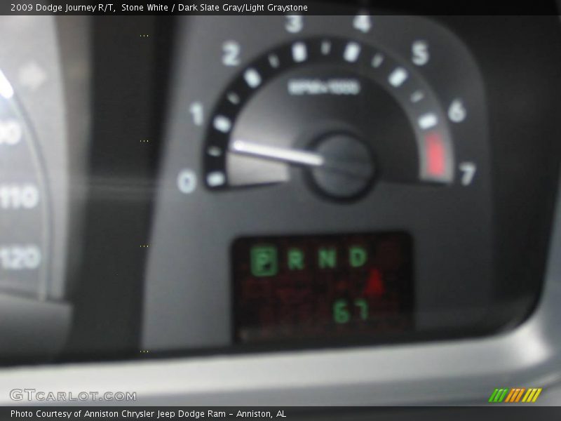 Stone White / Dark Slate Gray/Light Graystone 2009 Dodge Journey R/T