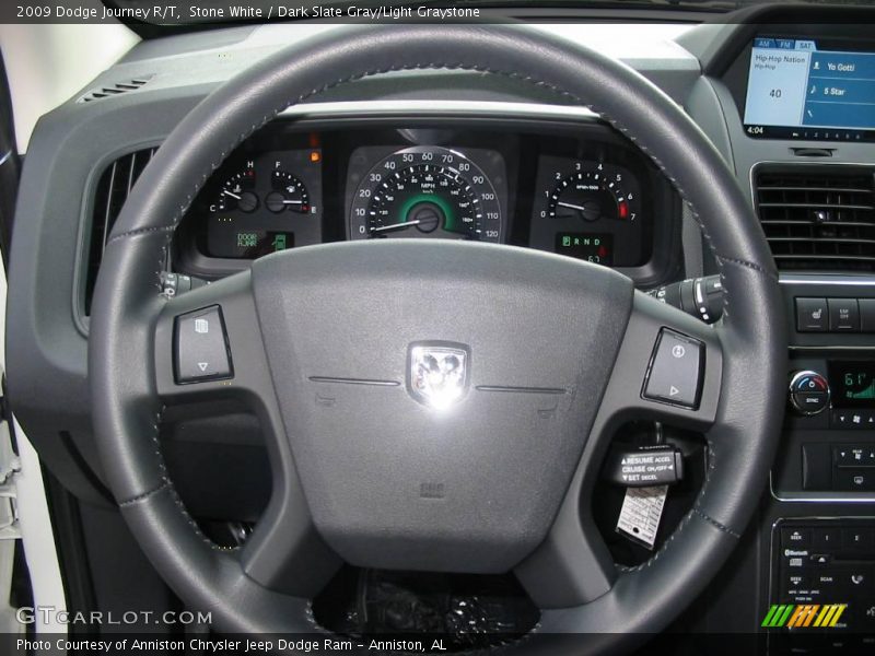 Stone White / Dark Slate Gray/Light Graystone 2009 Dodge Journey R/T