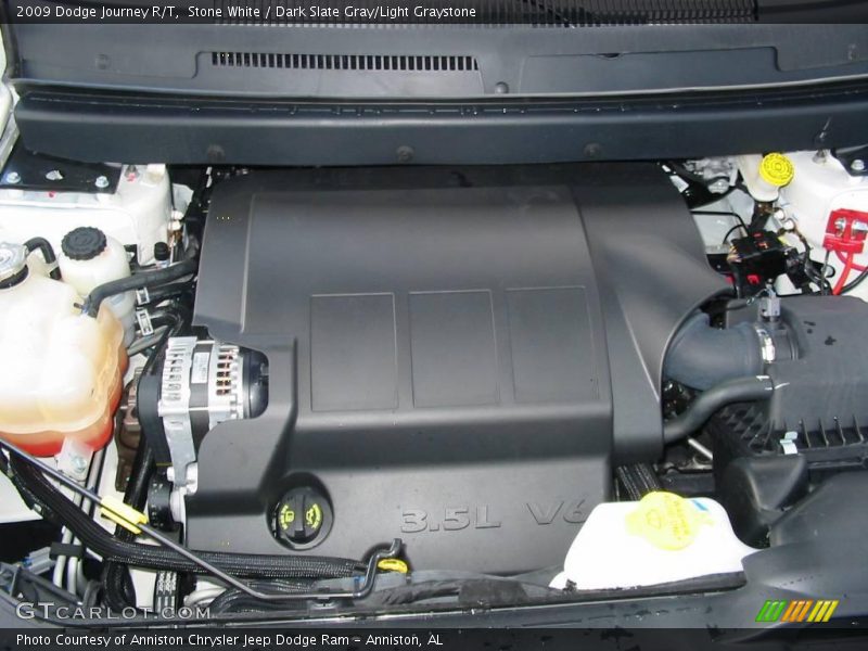 Stone White / Dark Slate Gray/Light Graystone 2009 Dodge Journey R/T