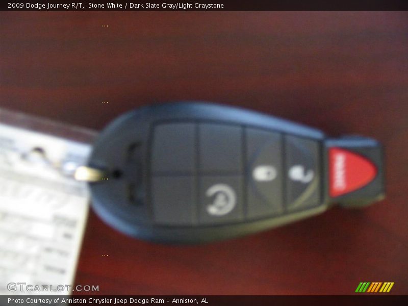 Stone White / Dark Slate Gray/Light Graystone 2009 Dodge Journey R/T