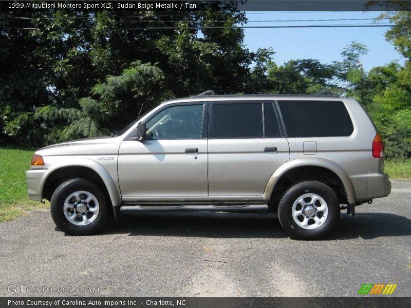 Sudan Beige Metallic / Tan 1999 Mitsubishi Montero Sport XLS