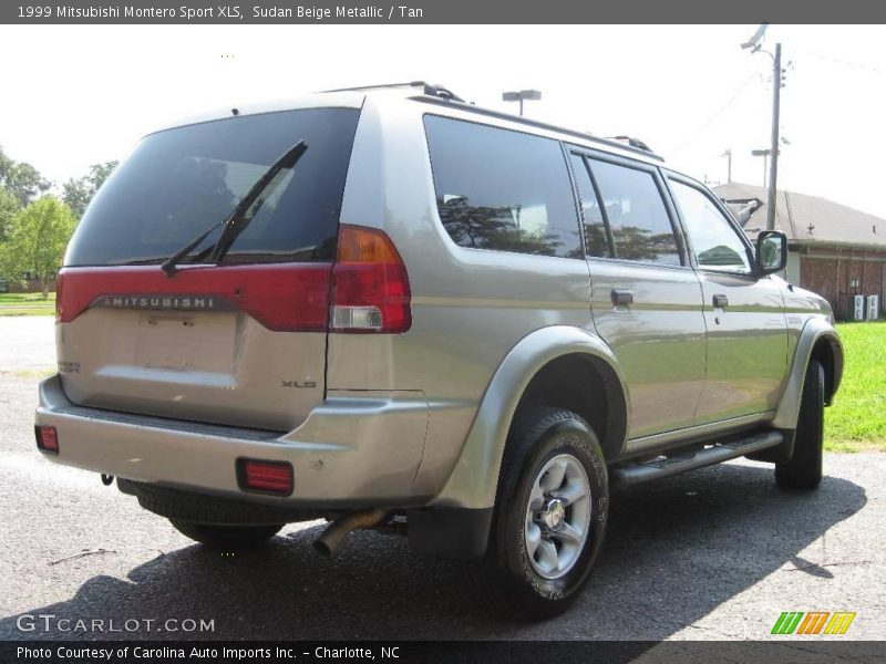 Sudan Beige Metallic / Tan 1999 Mitsubishi Montero Sport XLS