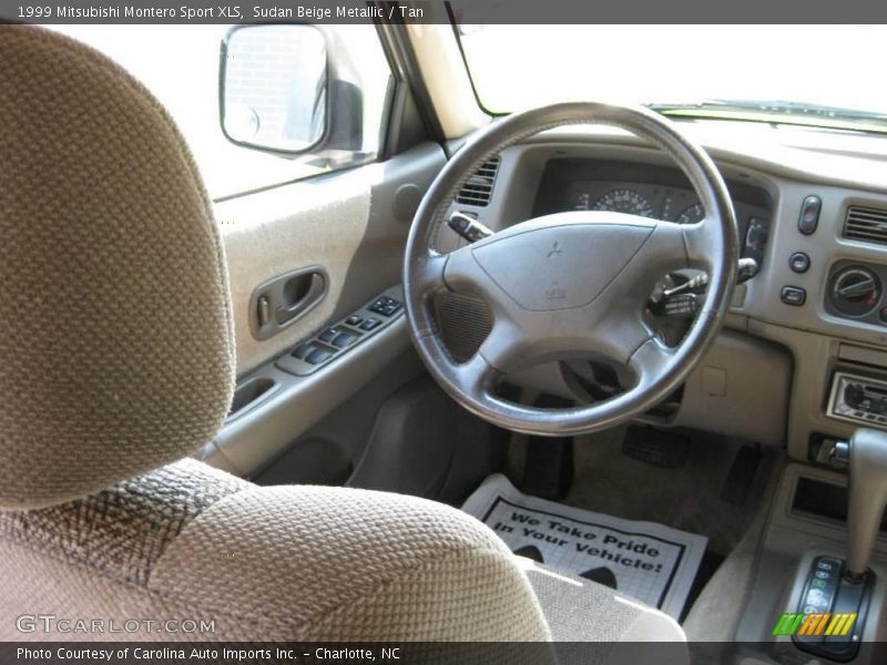 Sudan Beige Metallic / Tan 1999 Mitsubishi Montero Sport XLS
