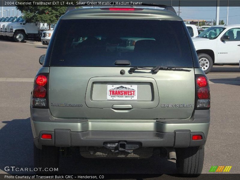 Silver Green Metallic / Medium Pewter 2004 Chevrolet TrailBlazer EXT LT 4x4