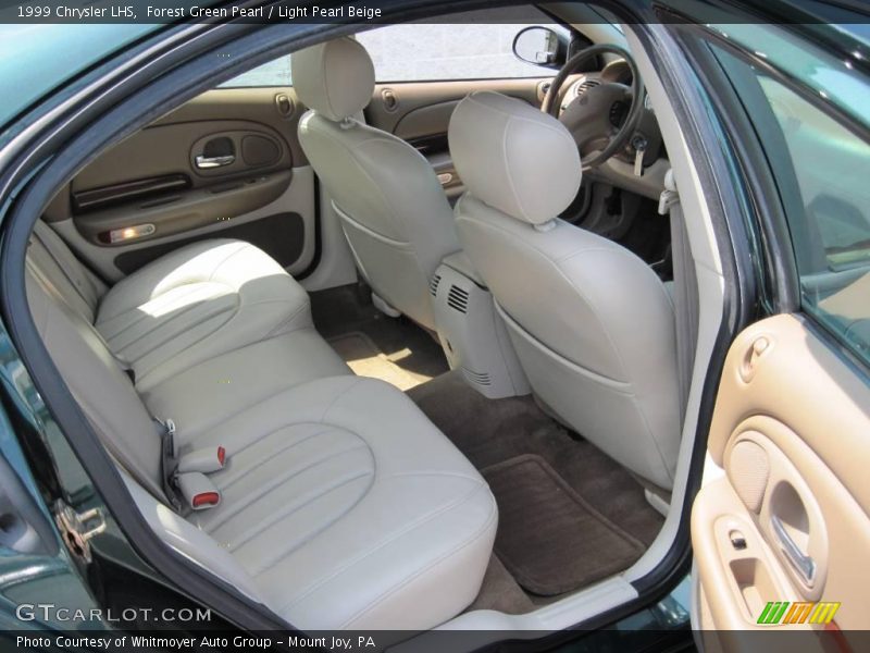Forest Green Pearl / Light Pearl Beige 1999 Chrysler LHS