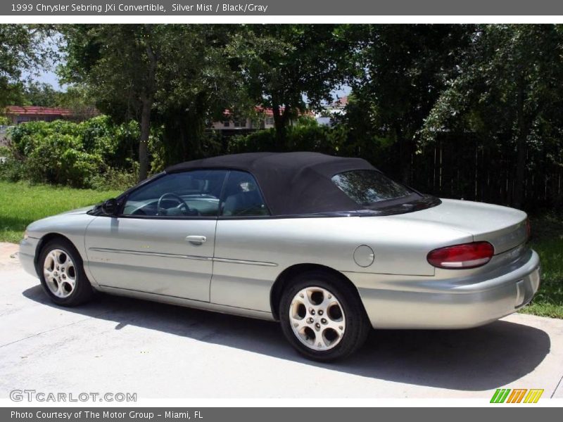 Silver Mist / Black/Gray 1999 Chrysler Sebring JXi Convertible