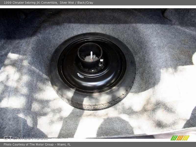 Silver Mist / Black/Gray 1999 Chrysler Sebring JXi Convertible
