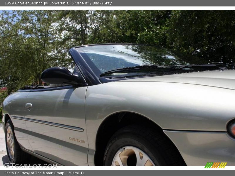Silver Mist / Black/Gray 1999 Chrysler Sebring JXi Convertible