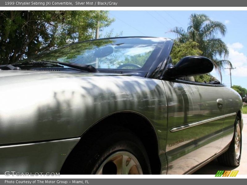 Silver Mist / Black/Gray 1999 Chrysler Sebring JXi Convertible
