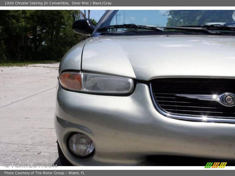 Silver Mist / Black/Gray 1999 Chrysler Sebring JXi Convertible