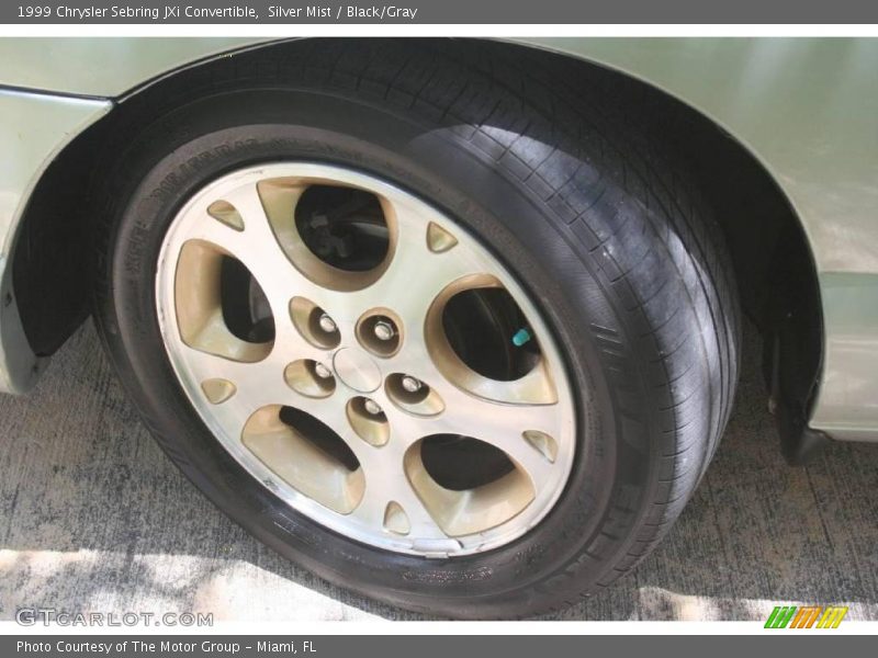 Silver Mist / Black/Gray 1999 Chrysler Sebring JXi Convertible