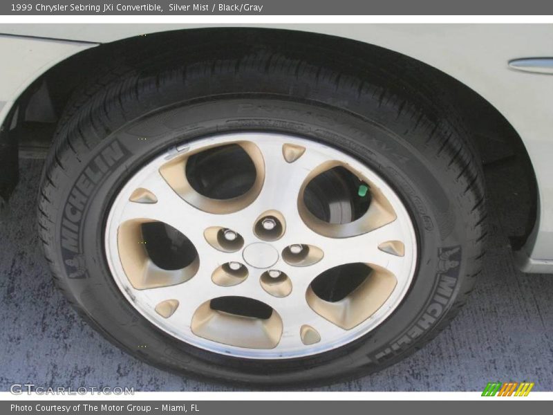 Silver Mist / Black/Gray 1999 Chrysler Sebring JXi Convertible