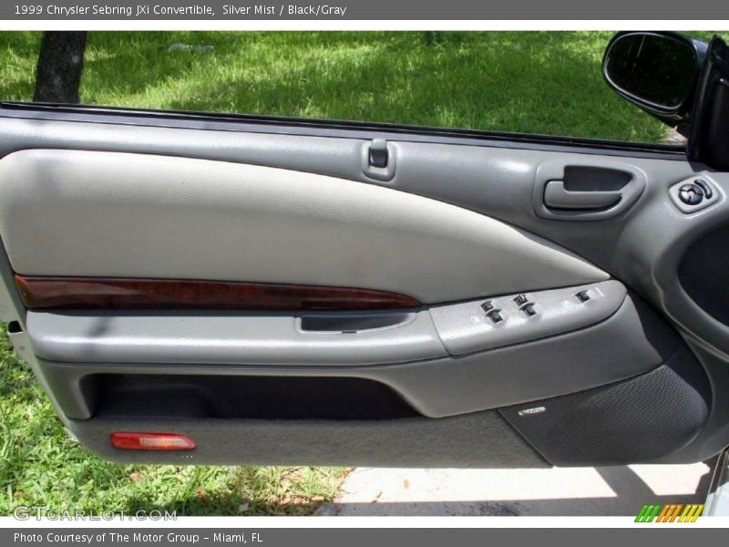 Silver Mist / Black/Gray 1999 Chrysler Sebring JXi Convertible