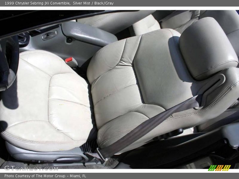 Silver Mist / Black/Gray 1999 Chrysler Sebring JXi Convertible