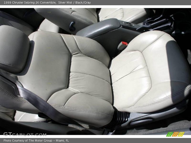 Silver Mist / Black/Gray 1999 Chrysler Sebring JXi Convertible