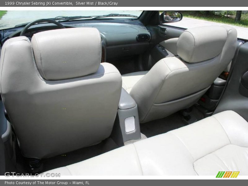 Silver Mist / Black/Gray 1999 Chrysler Sebring JXi Convertible