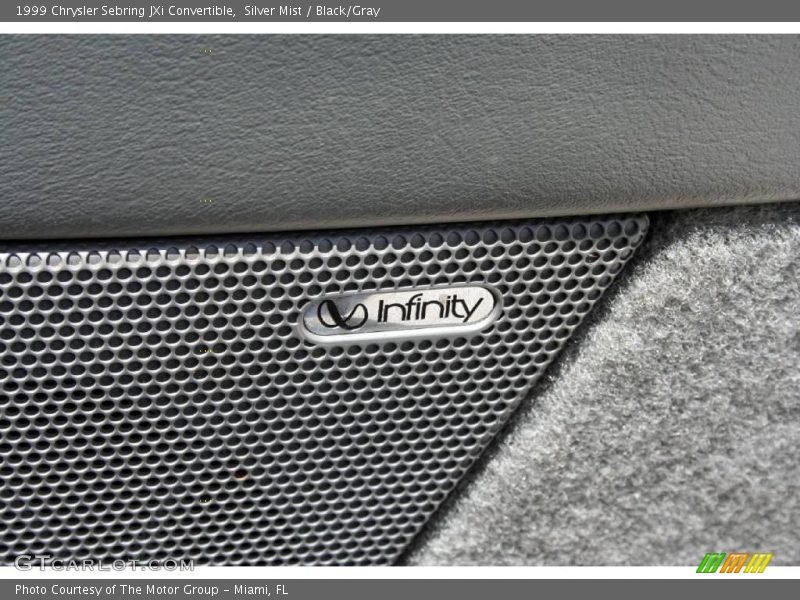 Silver Mist / Black/Gray 1999 Chrysler Sebring JXi Convertible