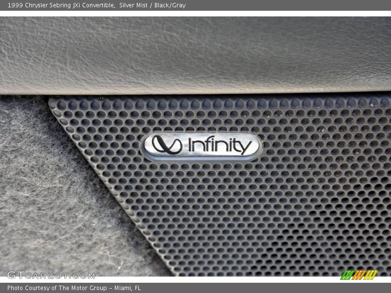 Silver Mist / Black/Gray 1999 Chrysler Sebring JXi Convertible