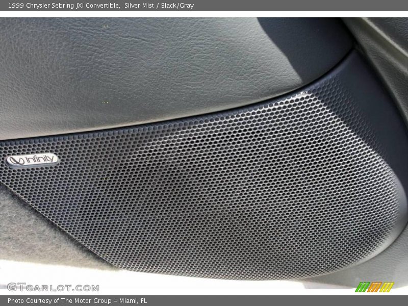 Silver Mist / Black/Gray 1999 Chrysler Sebring JXi Convertible