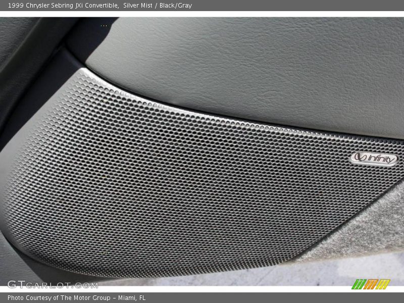 Silver Mist / Black/Gray 1999 Chrysler Sebring JXi Convertible