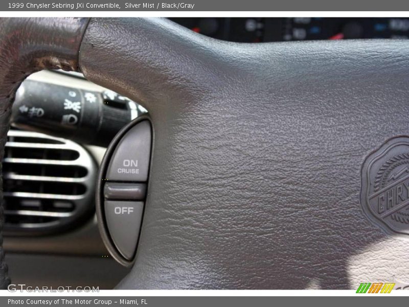 Silver Mist / Black/Gray 1999 Chrysler Sebring JXi Convertible