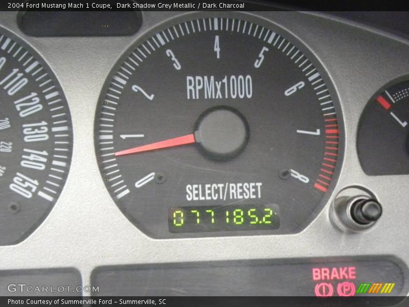 Dark Shadow Grey Metallic / Dark Charcoal 2004 Ford Mustang Mach 1 Coupe