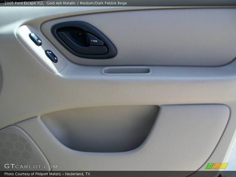 Gold Ash Metallic / Medium/Dark Pebble Beige 2005 Ford Escape XLS