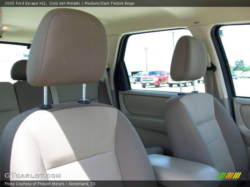 Gold Ash Metallic / Medium/Dark Pebble Beige 2005 Ford Escape XLS