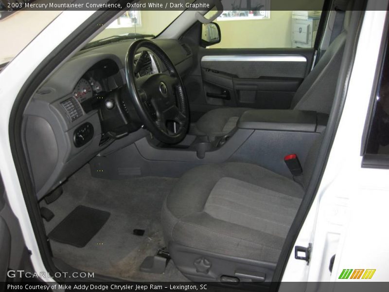 Oxford White / Dark Graphite 2003 Mercury Mountaineer Convenience
