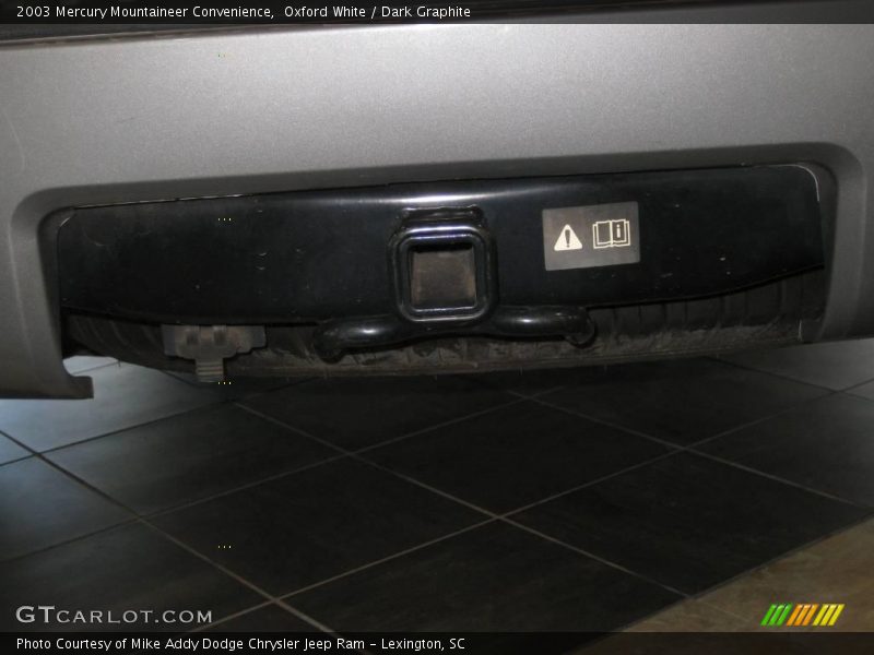 Oxford White / Dark Graphite 2003 Mercury Mountaineer Convenience