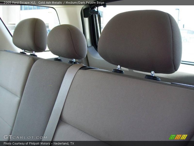Gold Ash Metallic / Medium/Dark Pebble Beige 2005 Ford Escape XLS
