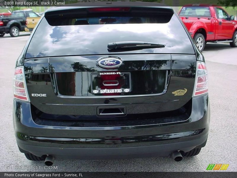 Black / Camel 2008 Ford Edge SE
