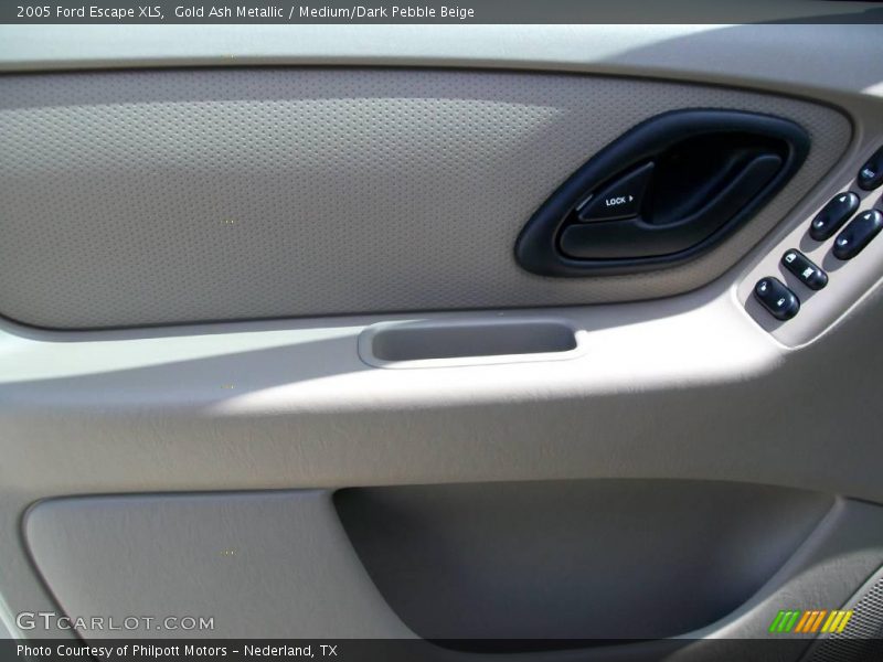 Gold Ash Metallic / Medium/Dark Pebble Beige 2005 Ford Escape XLS