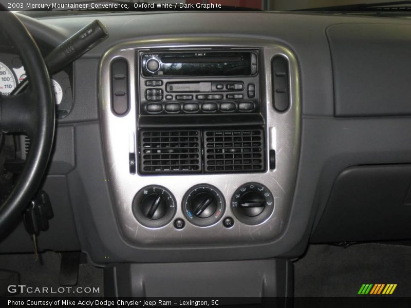 Oxford White / Dark Graphite 2003 Mercury Mountaineer Convenience