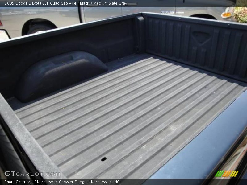 Black / Medium Slate Gray 2005 Dodge Dakota SLT Quad Cab 4x4