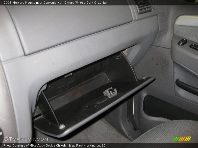 Oxford White / Dark Graphite 2003 Mercury Mountaineer Convenience