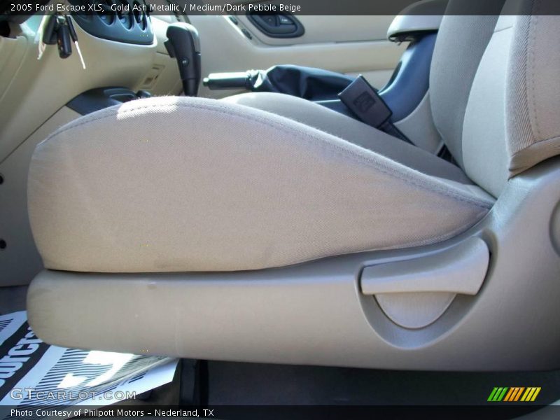 Gold Ash Metallic / Medium/Dark Pebble Beige 2005 Ford Escape XLS