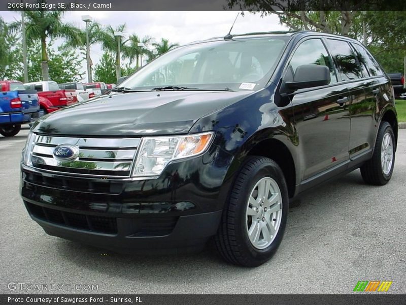 Black / Camel 2008 Ford Edge SE