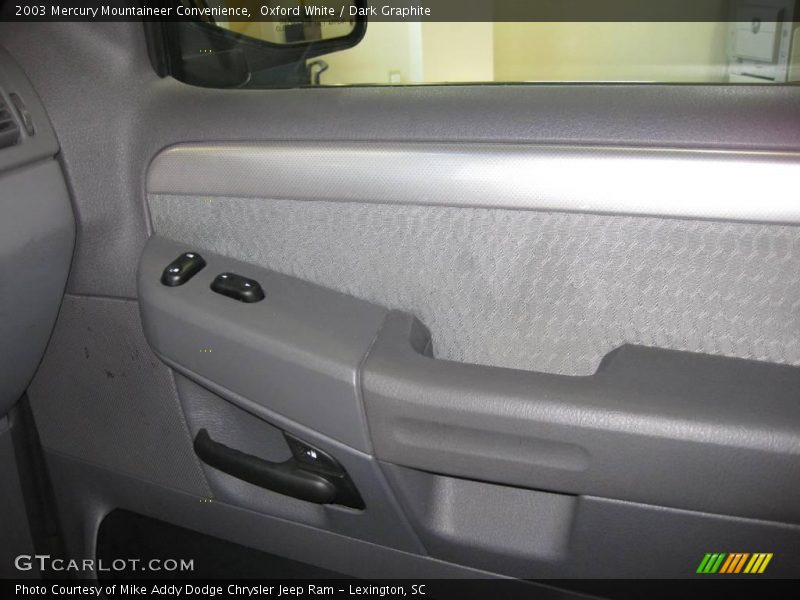 Oxford White / Dark Graphite 2003 Mercury Mountaineer Convenience