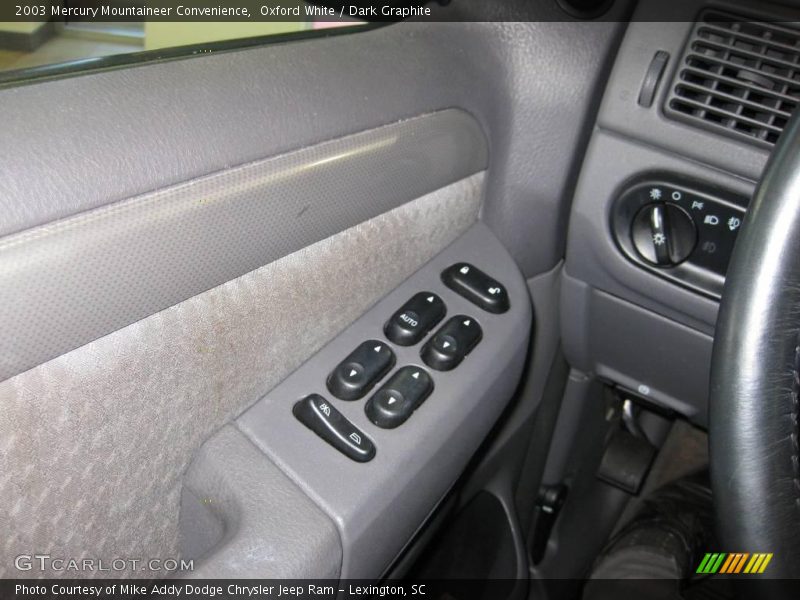 Oxford White / Dark Graphite 2003 Mercury Mountaineer Convenience