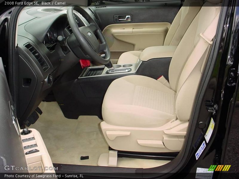 Black / Camel 2008 Ford Edge SE