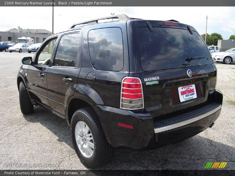Black / Pebble/Light Parchment 2006 Mercury Mariner Luxury