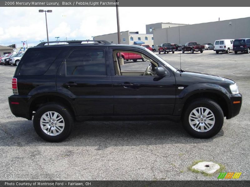 Black / Pebble/Light Parchment 2006 Mercury Mariner Luxury