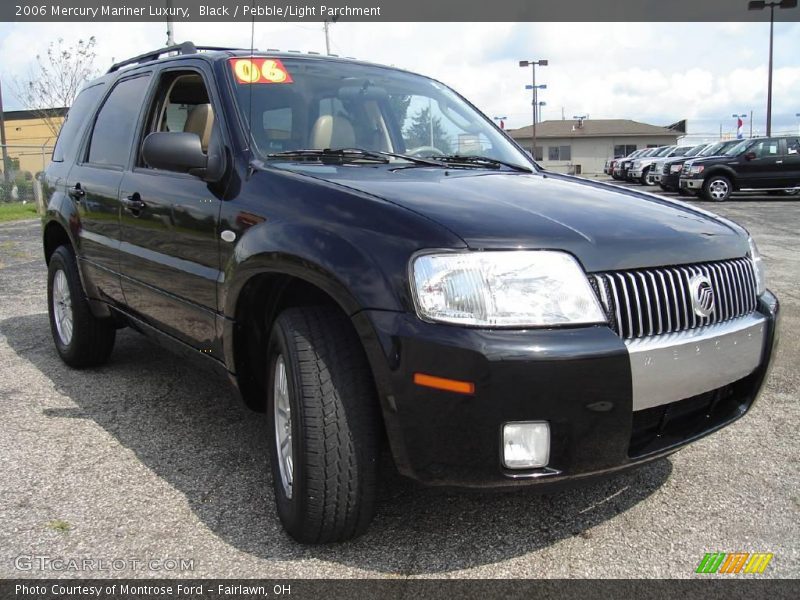 Black / Pebble/Light Parchment 2006 Mercury Mariner Luxury