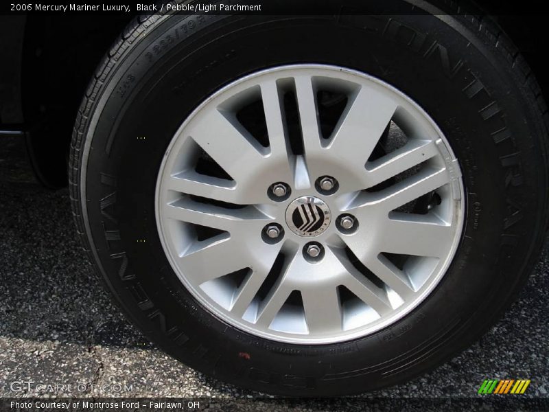 Black / Pebble/Light Parchment 2006 Mercury Mariner Luxury